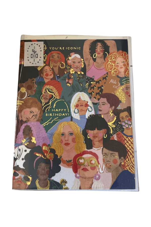 The Iconic Ladies Birthday Card - TheTinyTassel