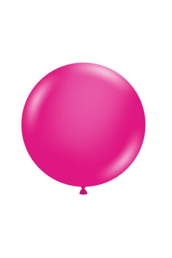 Jumbo Hot Pink Latex Balloon - TheTinyTassel