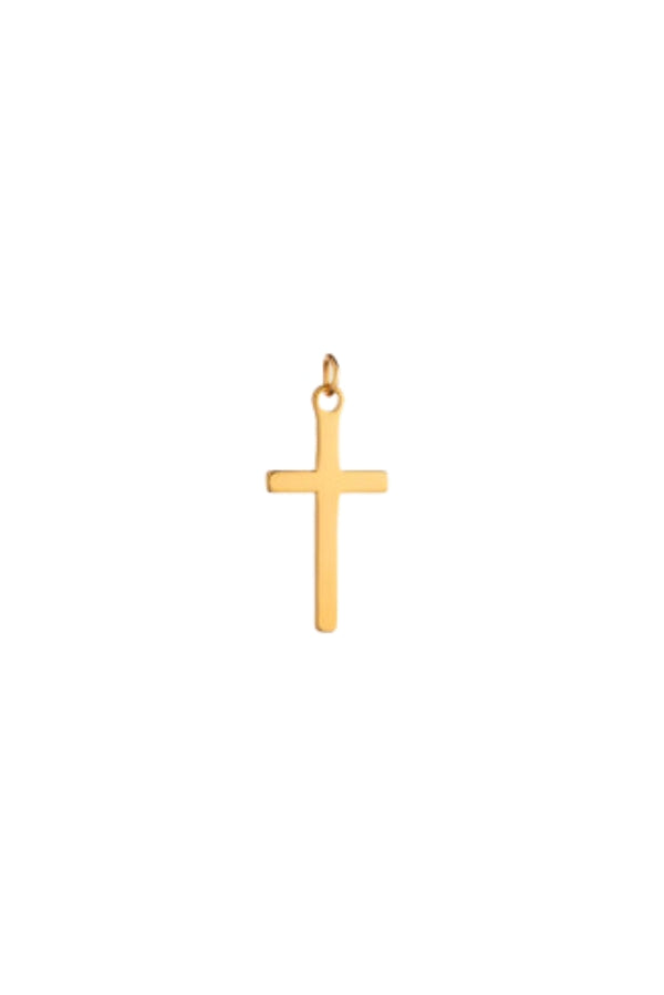 The Gold Cross Charm