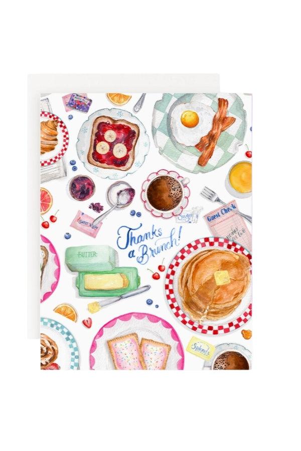 Thank A Brunch Greeting Card - TheTinyTassel