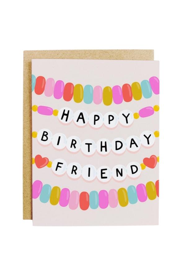 The Friendship Bracelet Birthday Card - TheTinyTassel