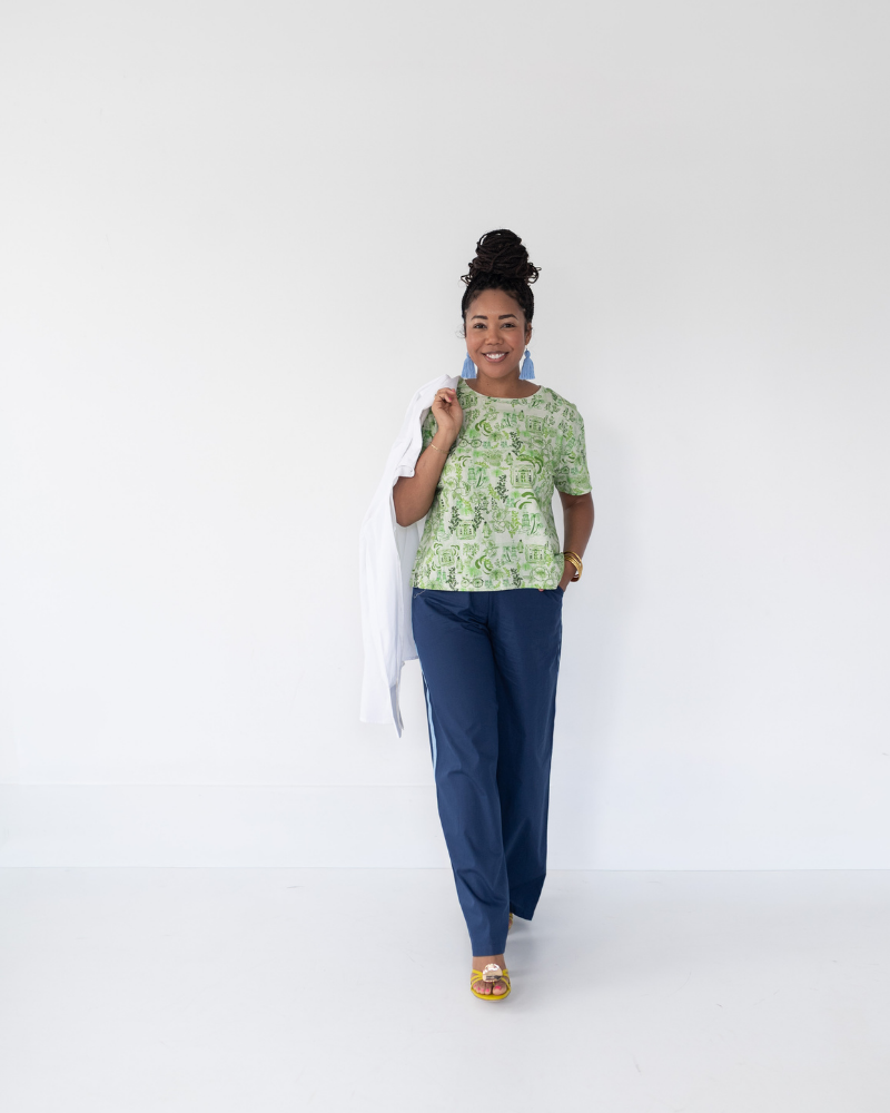 The Percy Pant in Navy