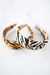 The Tiny Tassel Headband in Tiger Stripe