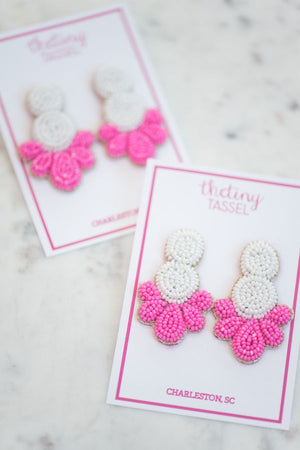 The Margeaux Earring in Pink