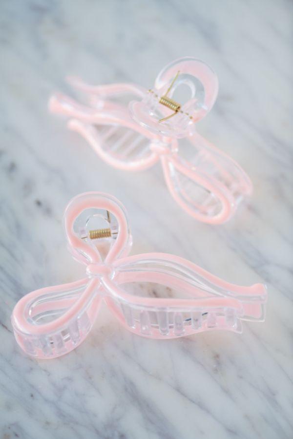 The Lacy Clip in Light Pink - TheTinyTassel