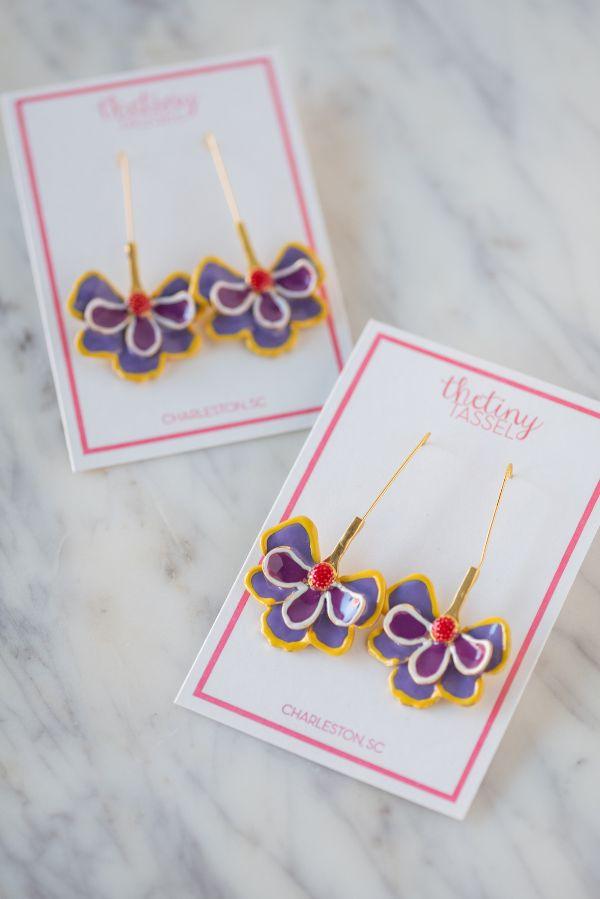 The Indigo Earring - TheTinyTassel