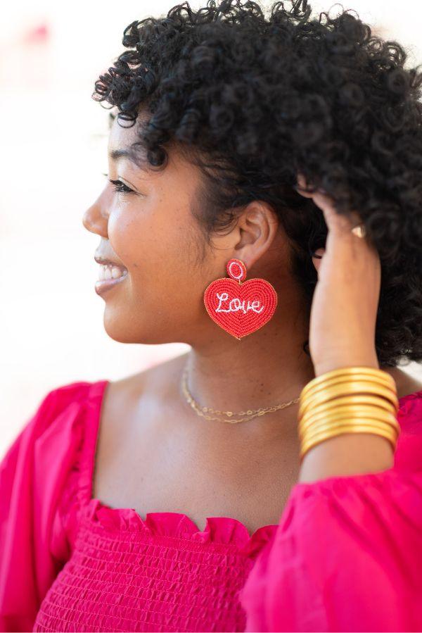 The Love Earring - TheTinyTassel