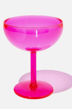 The Pink Coupe Glass