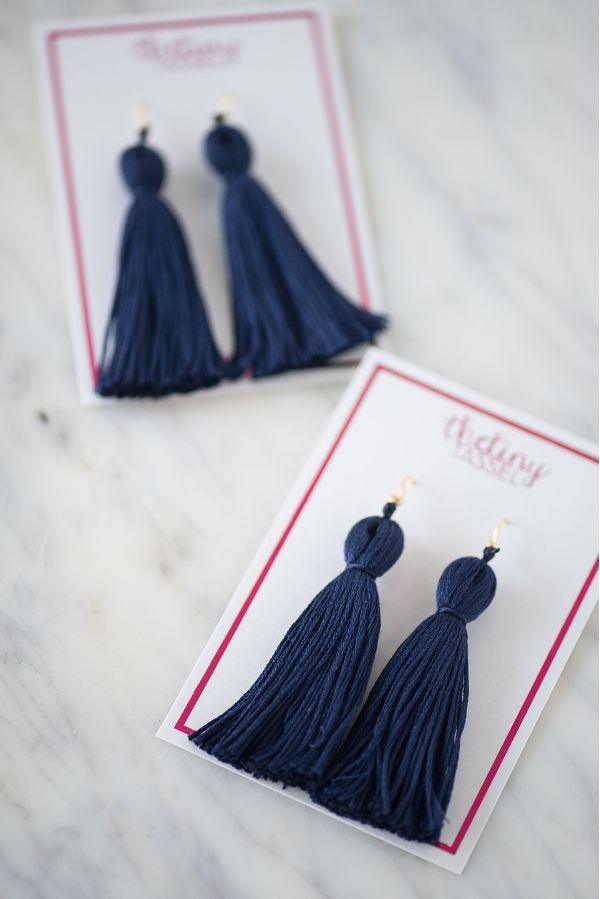 The Beaufain Tassel Earring - TheTinyTassel