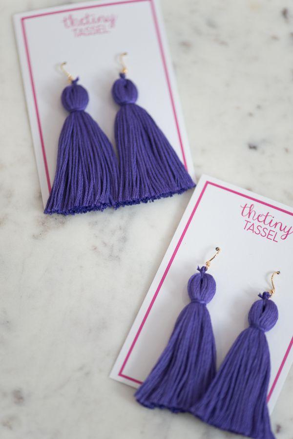 The Bassett Tassel Earring - TheTinyTassel