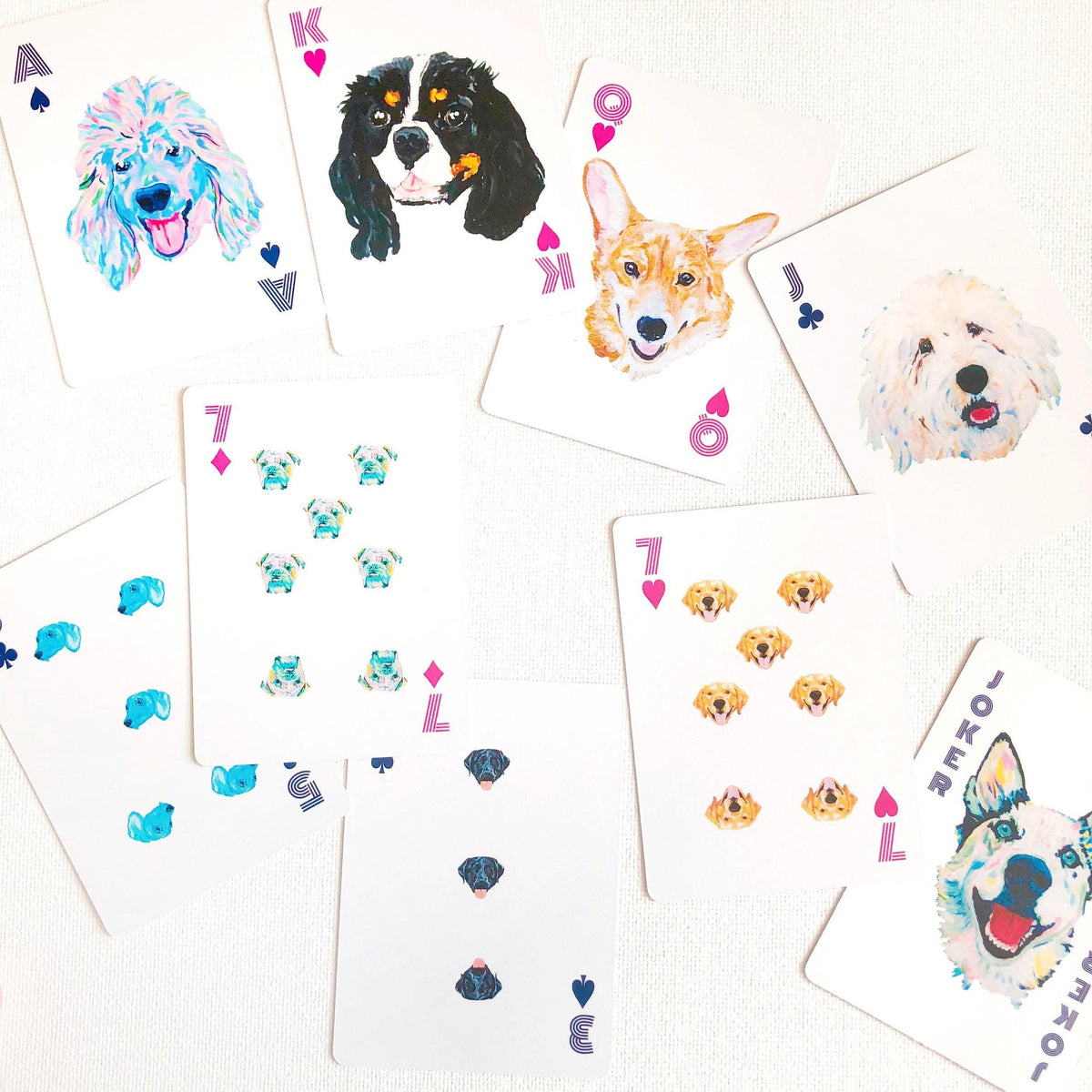 The Megan Carn Pup Playing Cards - TheTinyTassel
