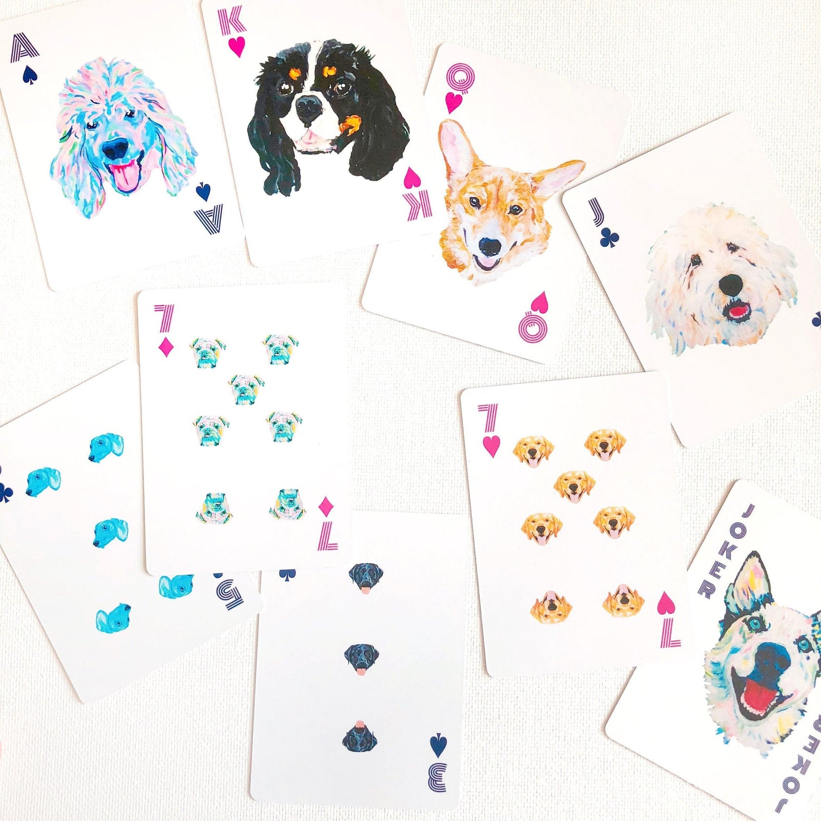 The Megan Carn Pup Playing Cards - TheTinyTassel