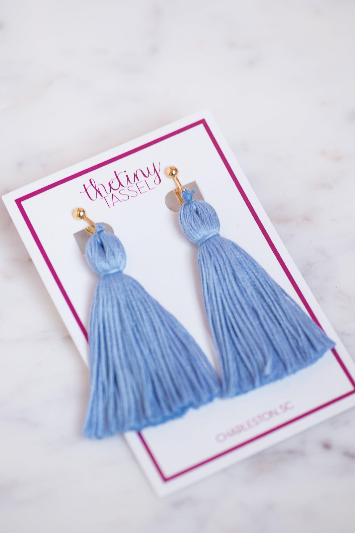 The Radcliffe Clip-on Tassel Earring - TheTinyTassel