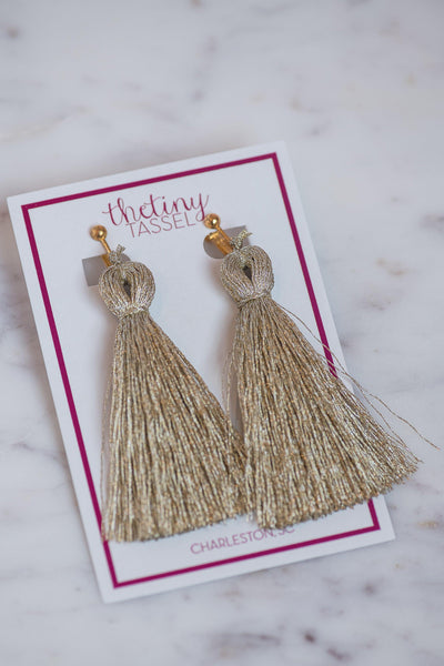 J crew sale tiered tassel earrings