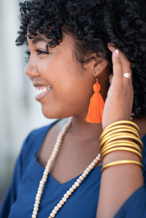 The Barnwell Tassel Earring - TheTinyTassel