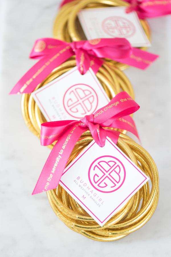 The BuDhaGirl Gold All Weather Bangles - TheTinyTassel
