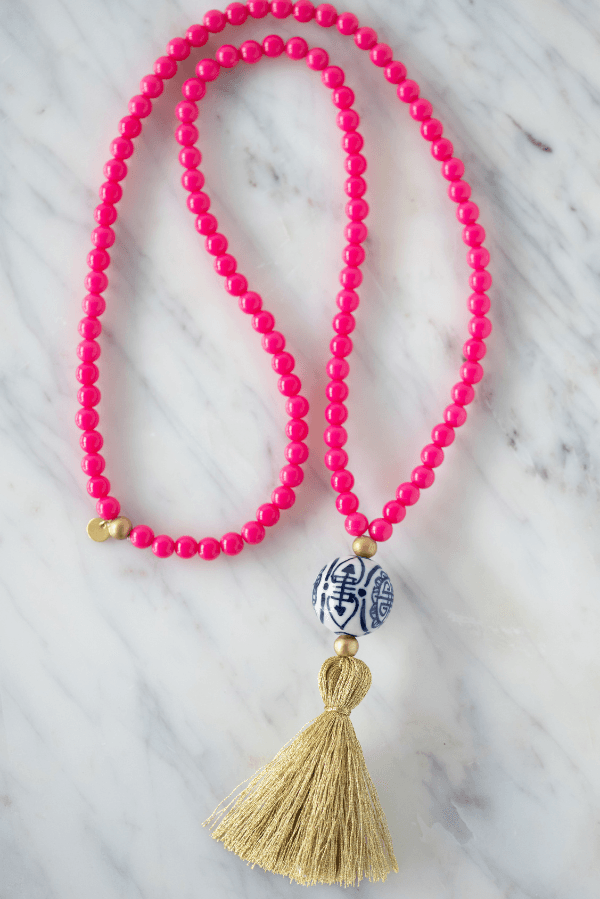 The Legare Tassel Necklace - TheTinyTassel