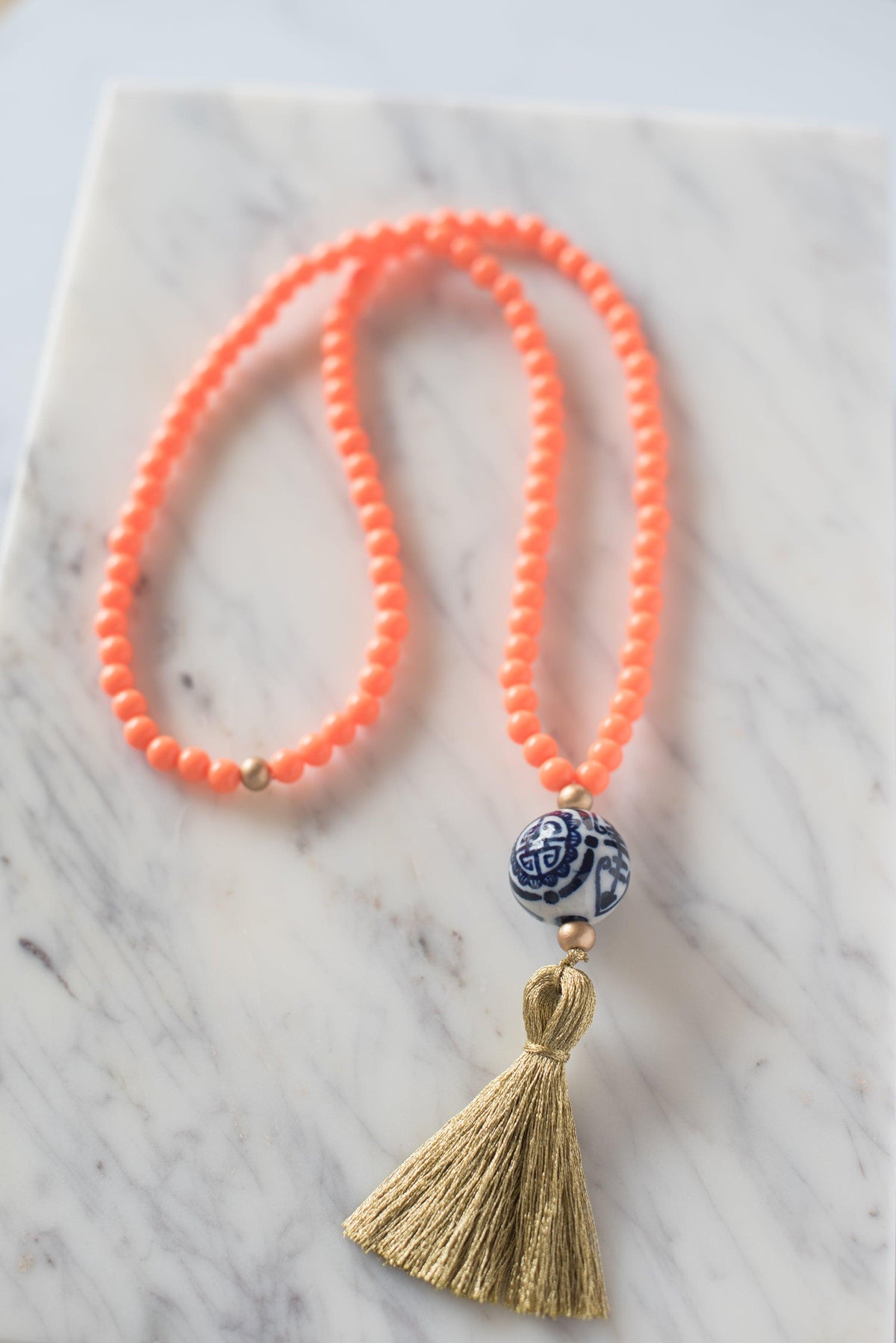 The Sans Souci Tassel Necklace - TheTinyTassel