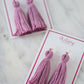 The St. Francis Tassel Earring - TheTinyTassel