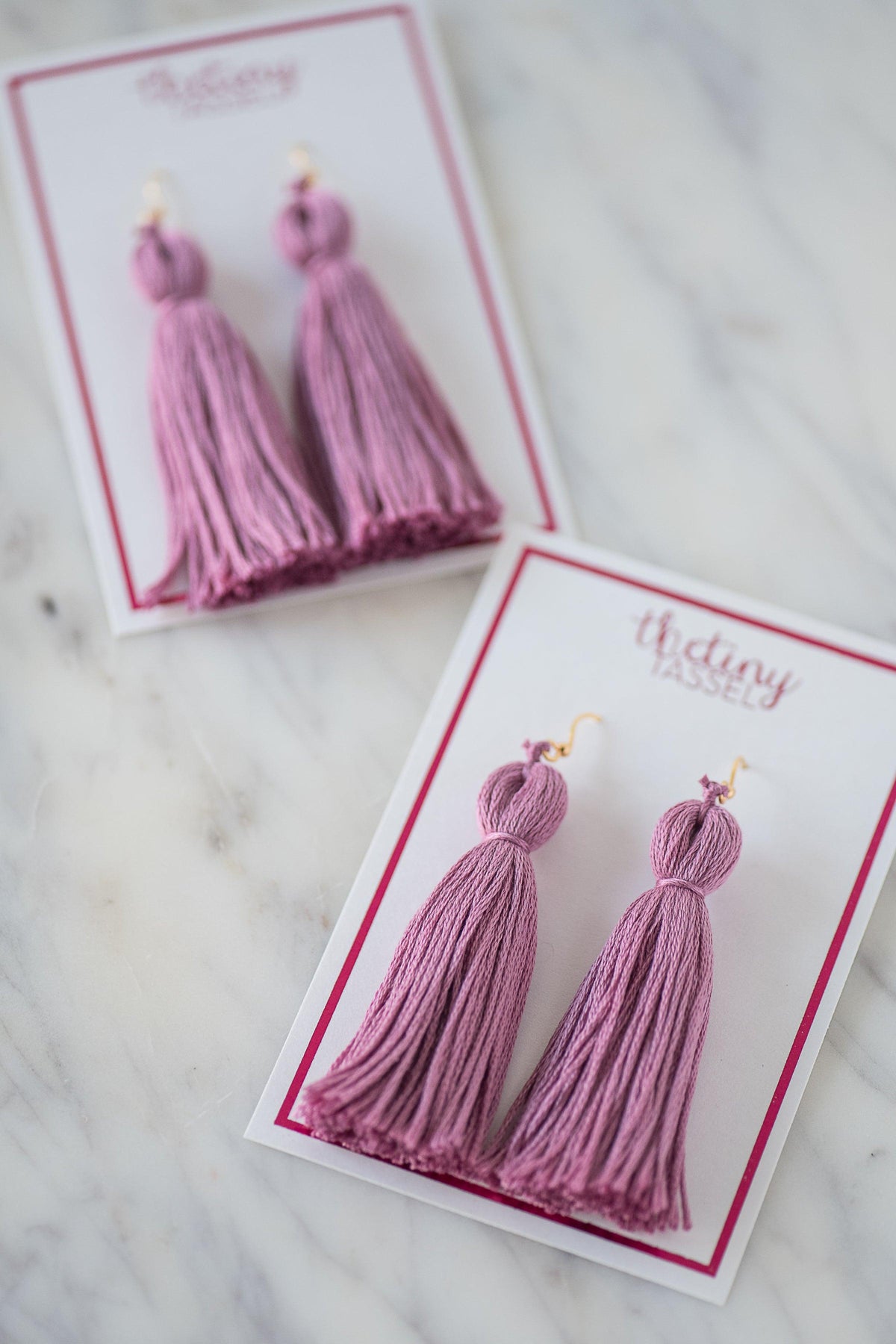 The St. Francis Tassel Earring - TheTinyTassel