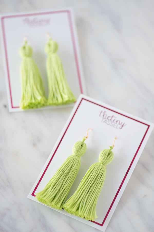 The Buist Tassel Earring - TheTinyTassel