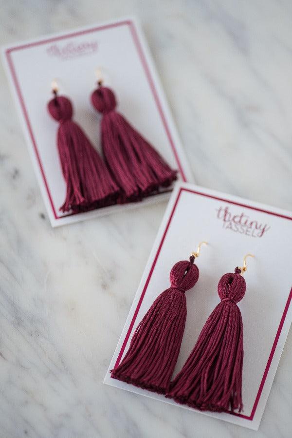 The Ashe Tassel Earring - TheTinyTassel