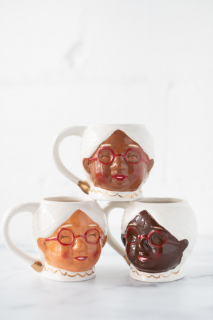 The Mrs. Claus Cocoa Mug in Honey