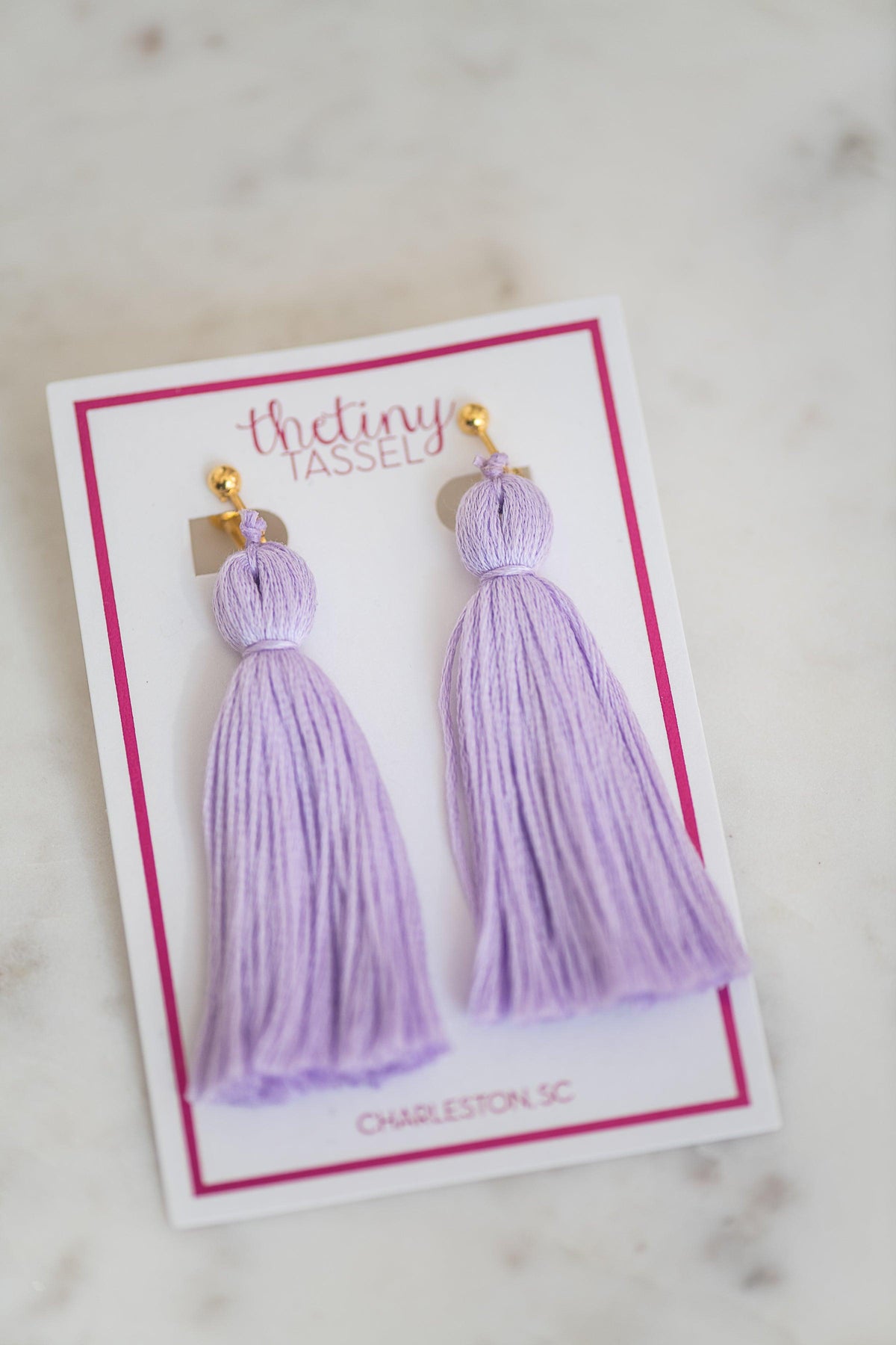 The Tradd Clip-On Tassel Earring - TheTinyTassel