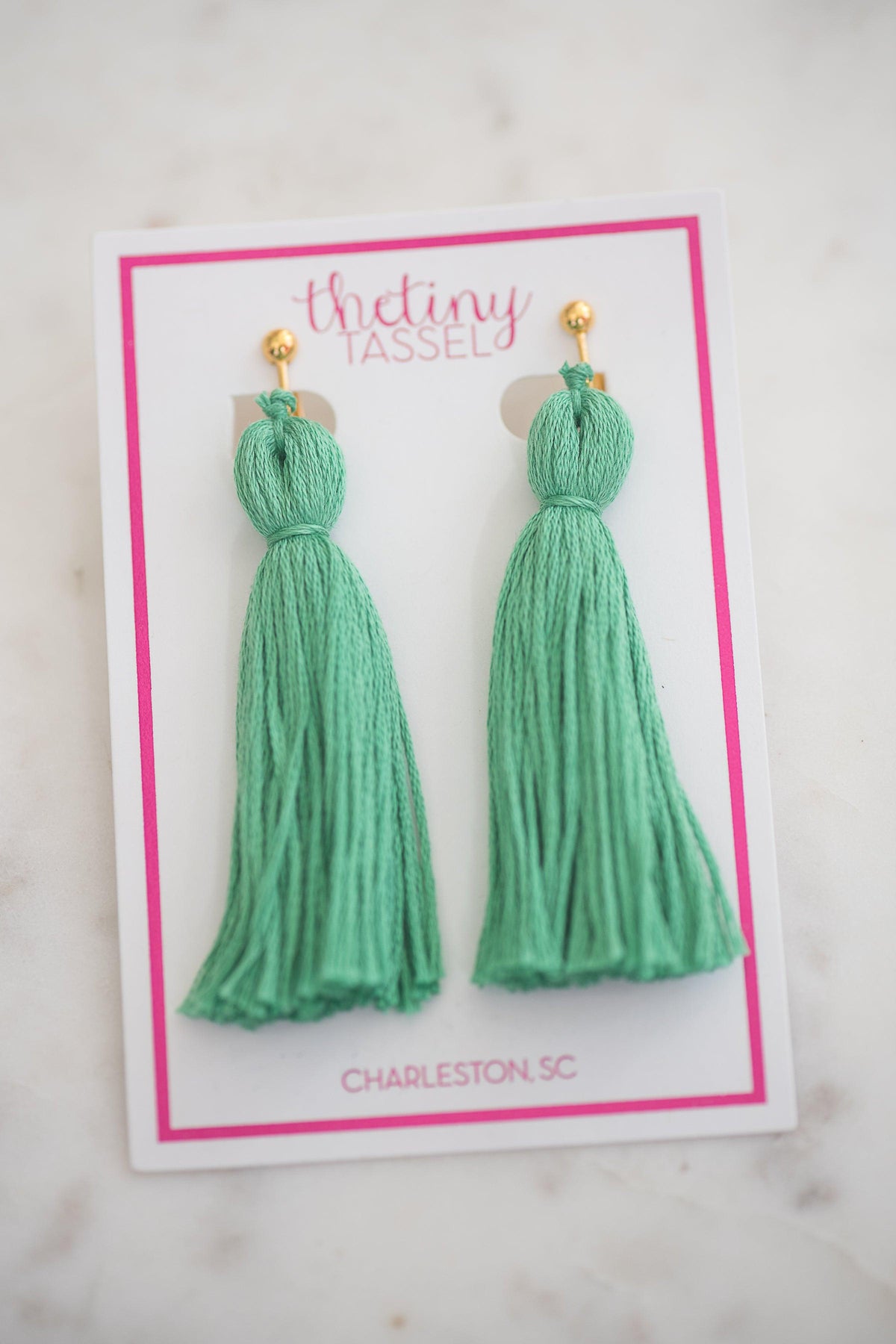 The Drake Clip-On Tassel Earring - TheTinyTassel