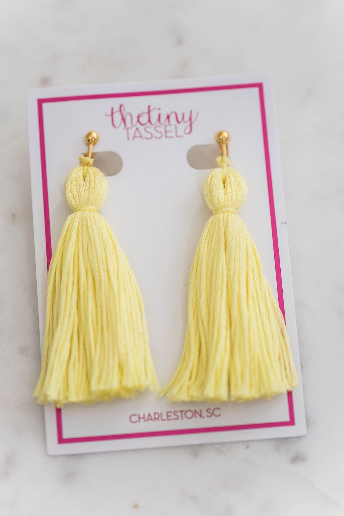 The Lowe Clip-On Tassel Earring - TheTinyTassel