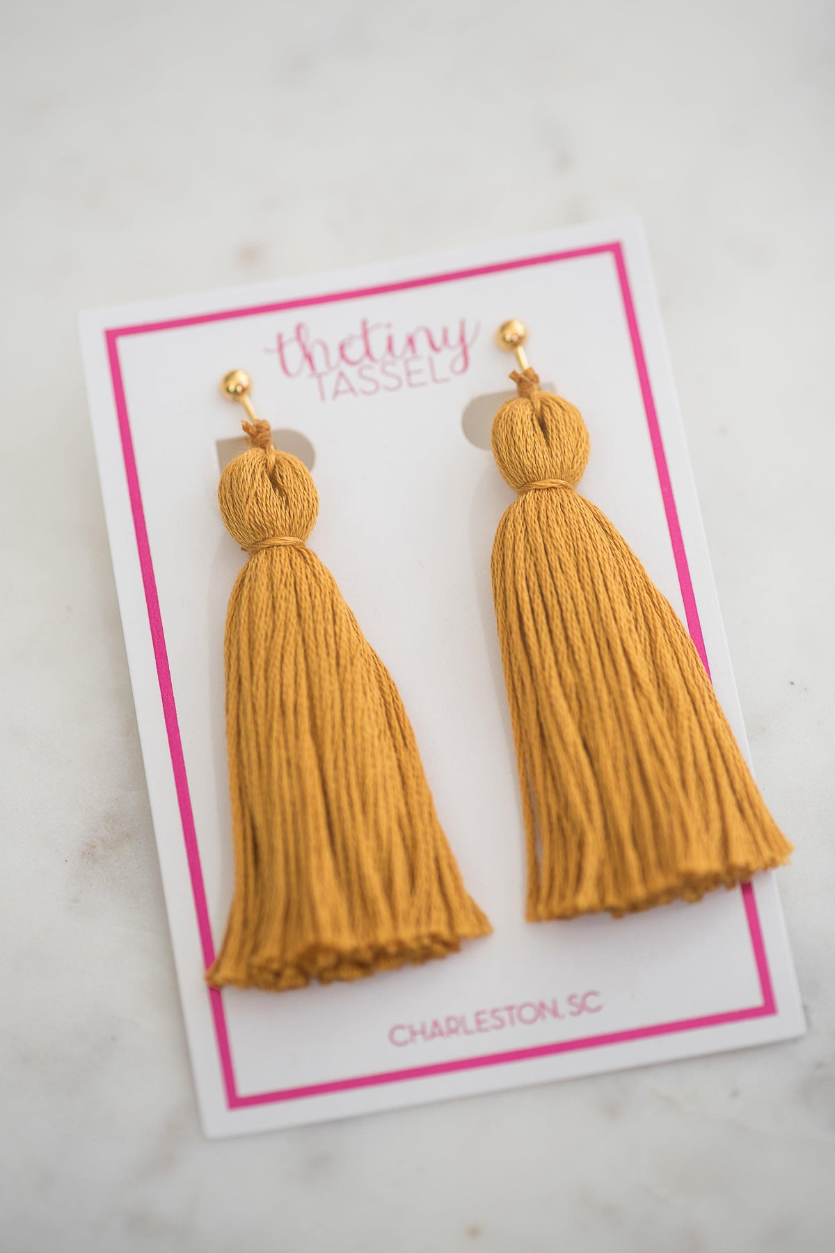 The Reynolds Clip-On Tassel Earring - TheTinyTassel