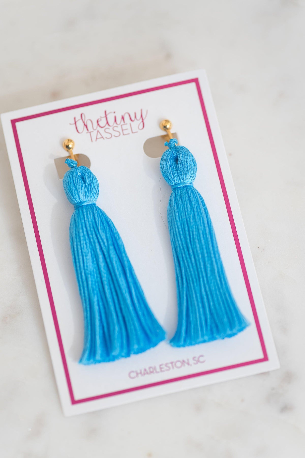 The Wentworth Clip-On Tassel Earring - TheTinyTassel