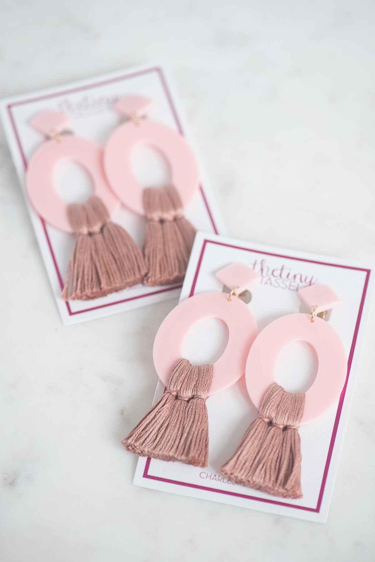 The Rhett Clip-On Tassel Earring - TheTinyTassel