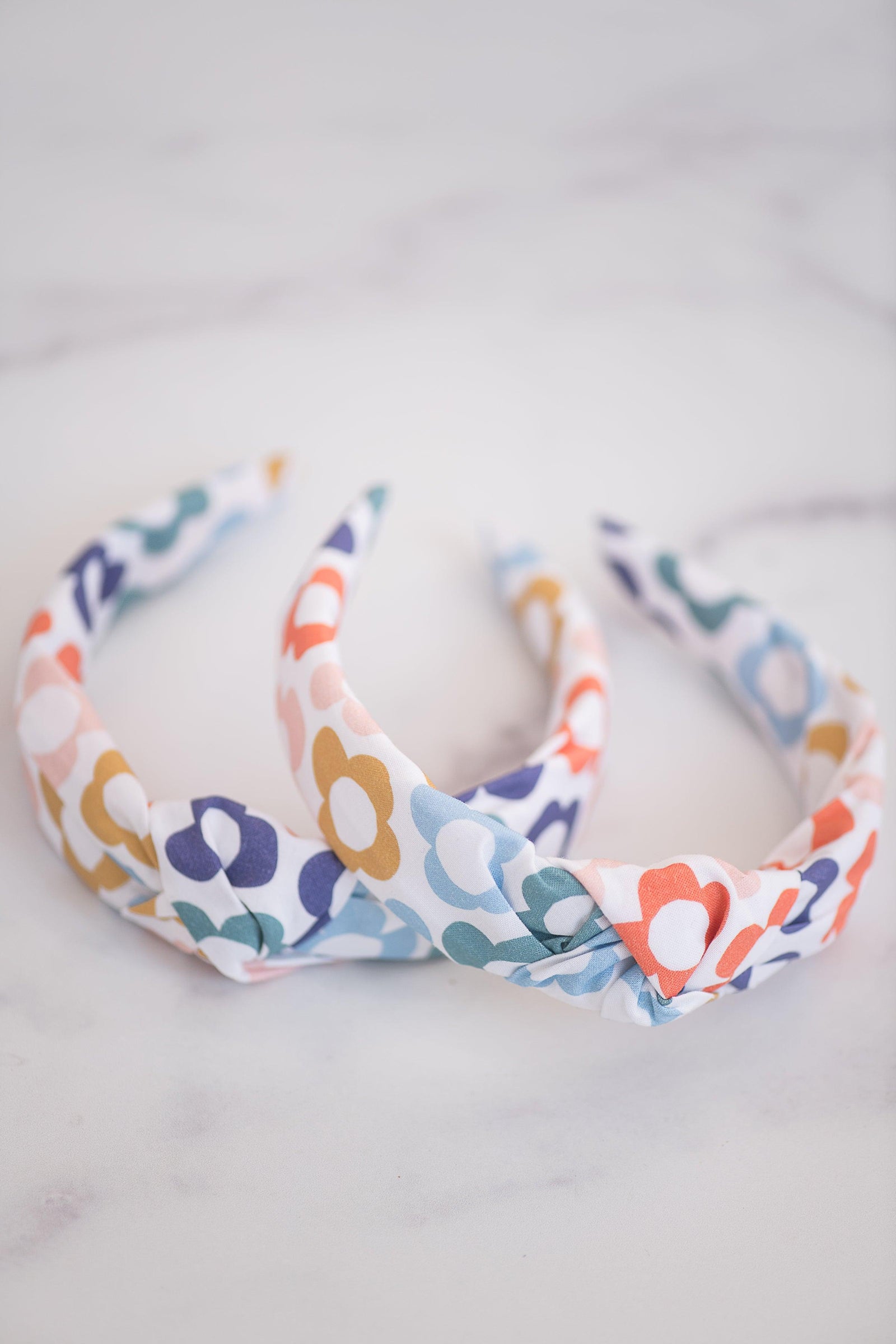 The Tiny Tassel Rainbow Flowers Headband - TheTinyTassel