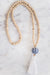 The Chalmers Tassel Necklace in White