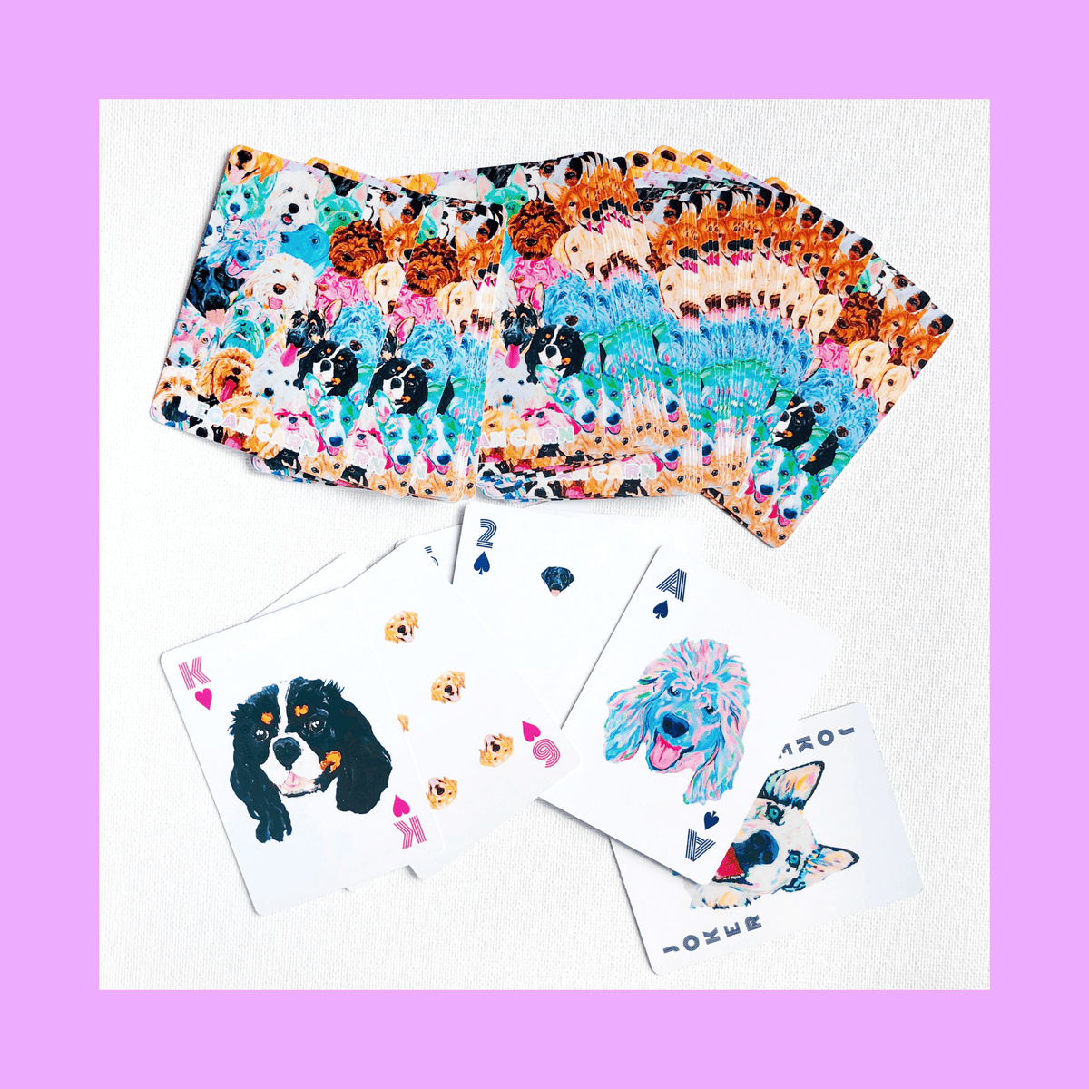 The Megan Carn Pup Playing Cards - TheTinyTassel