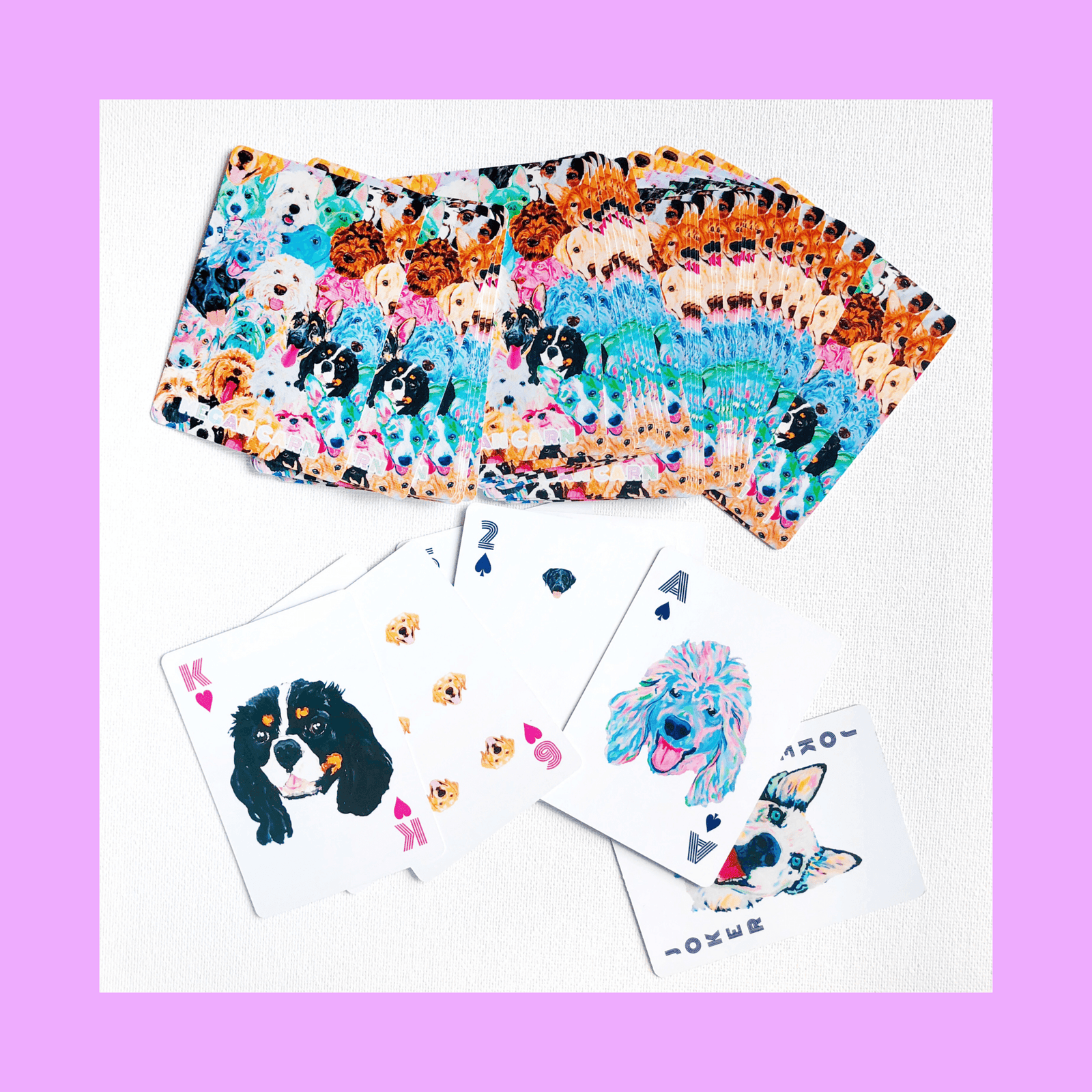 The Megan Carn Pup Playing Cards - TheTinyTassel